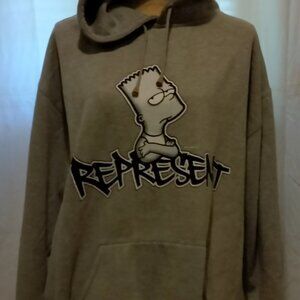 Grey Bart Hoodie